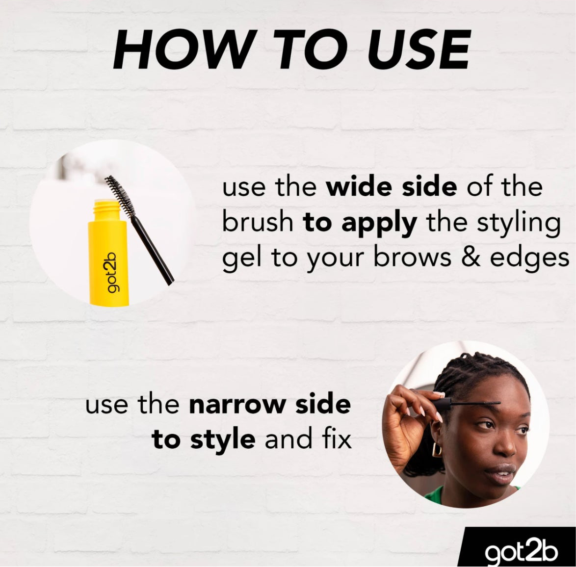 GLUED 4 BROWS & EDGES 2IN1 GEL (7966412603439)