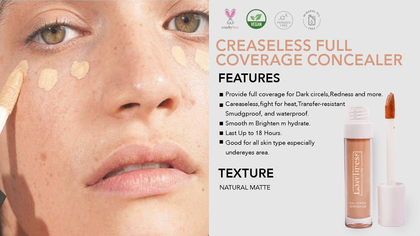 loveliness glow full coverage concealer (7506945474607)