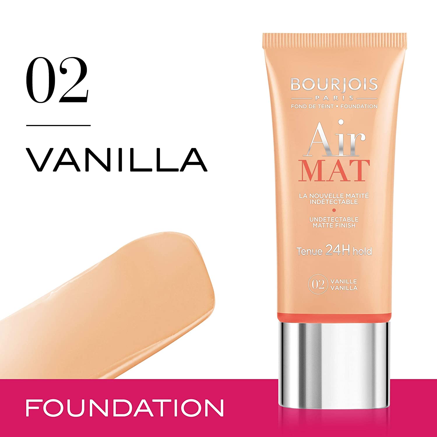 Bourjois Air Mat 24H Liquid Foundation High Coverage (7163927789615)