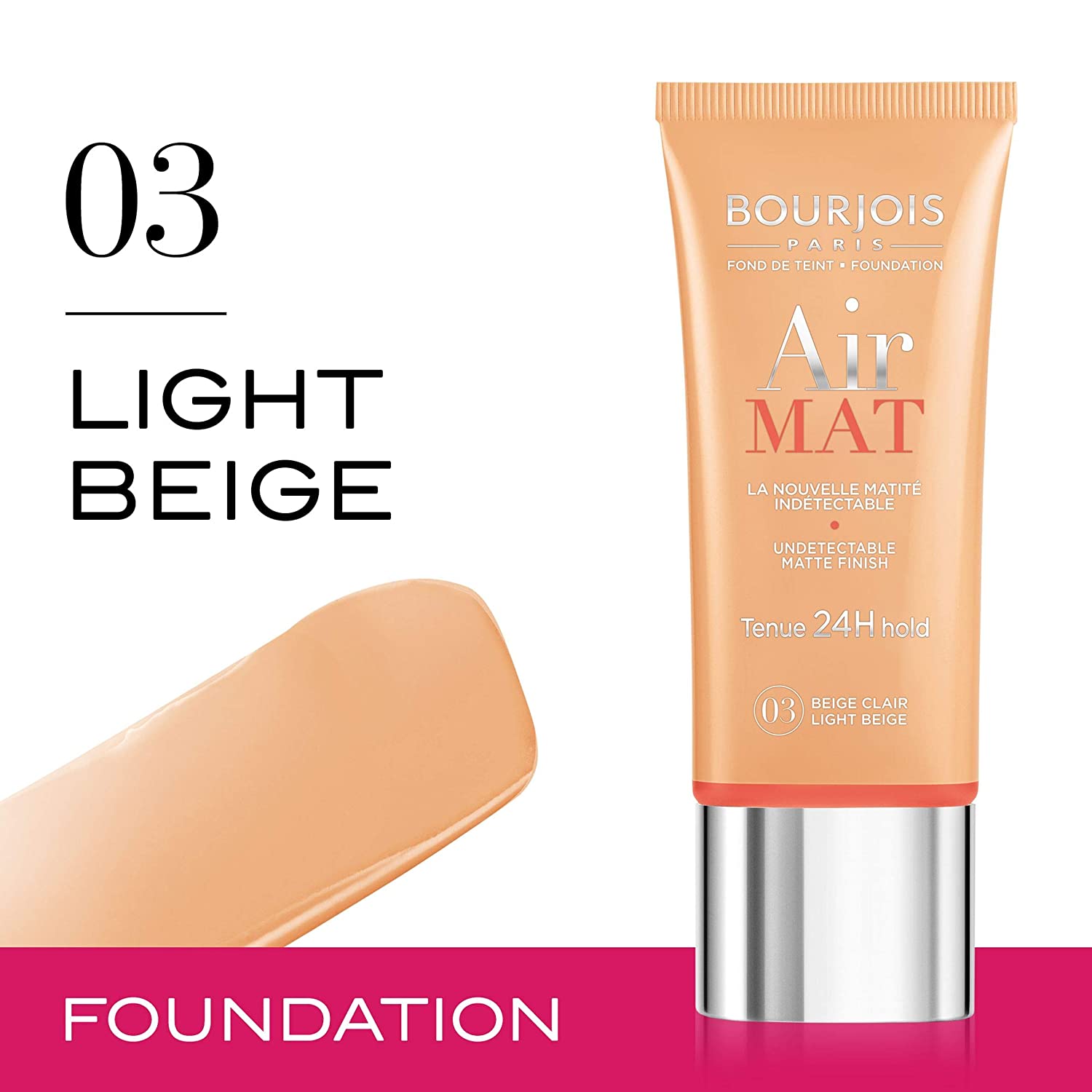 Bourjois Air Mat 24H Liquid Foundation High Coverage (7163927789615)
