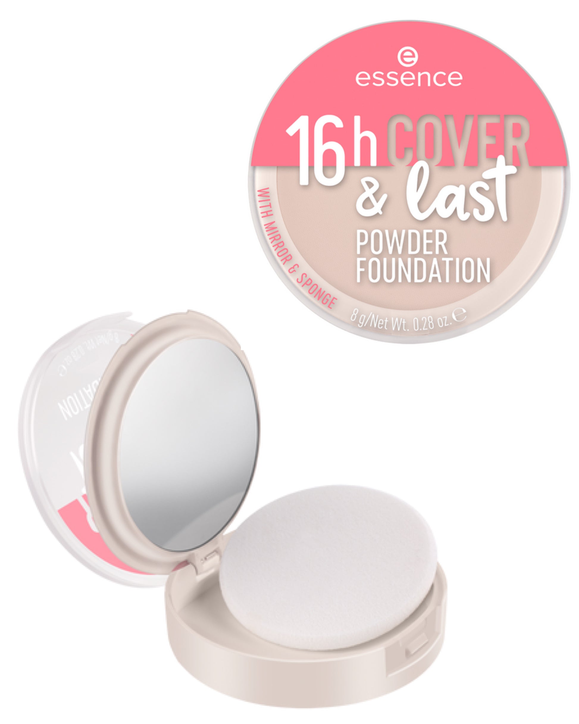 Essence 16h Cover & Last Powder Foundation (7163616985135)
