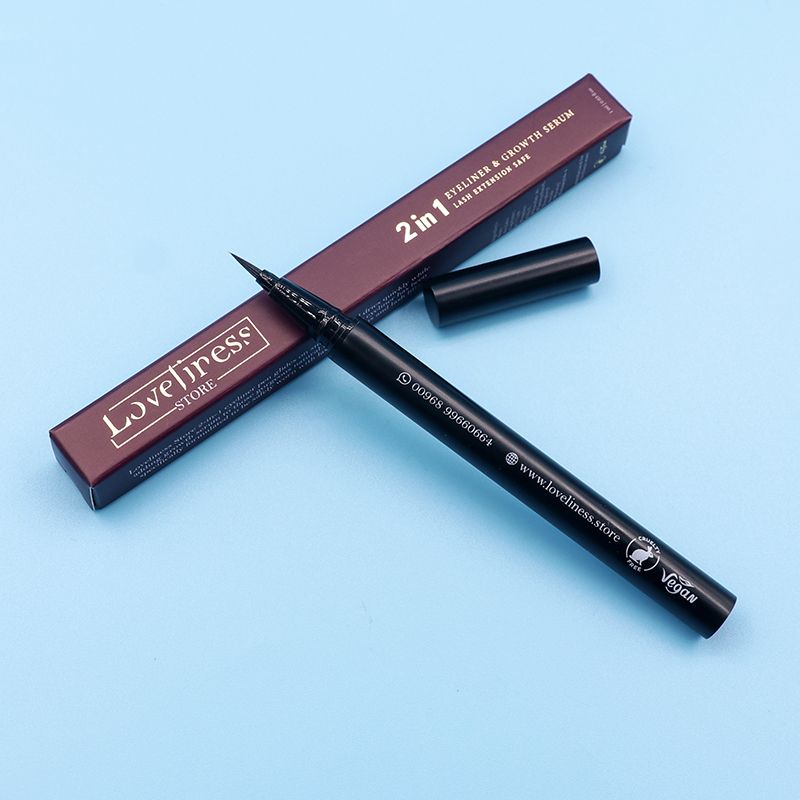 Loveliness 2 in 1 Eyeliner & Growth Serum Lash Extension Safe (7251007569967)