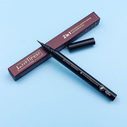 Loveliness 2 in 1 Eyeliner & Growth Serum Lash Extension Safe (7251007569967)