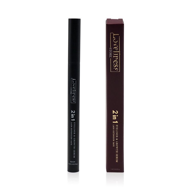 Loveliness 2 in 1 Eyeliner & Growth Serum Lash Extension Safe (7251007569967)