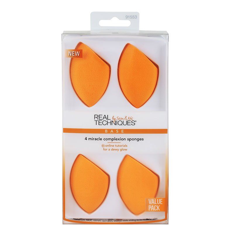 Real Techniques 4 Miracle Complexion Sponge (6755916152879)
