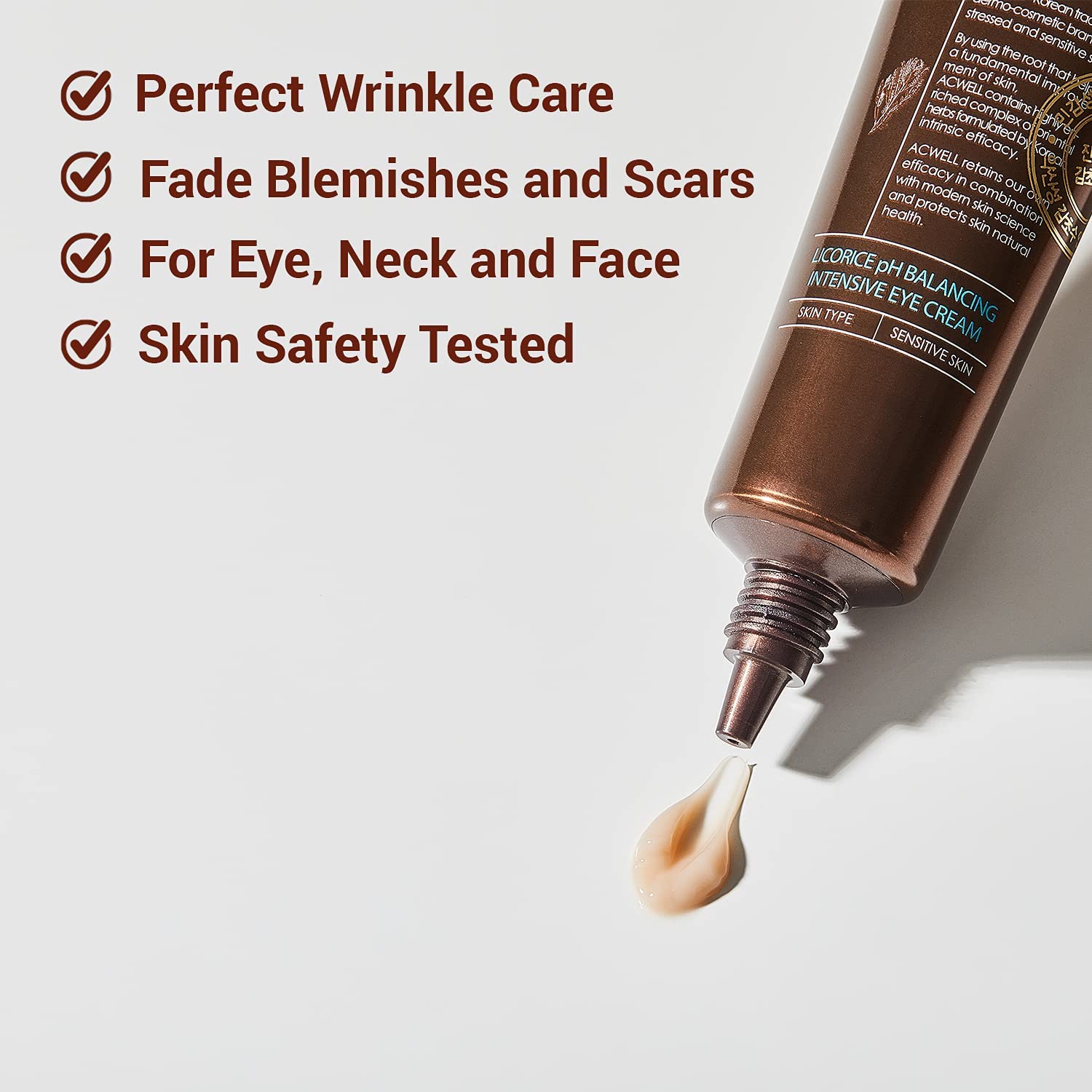 ACWELL Licorice pH Balancing Intensive Eye Cream 30mL (7167065915439)