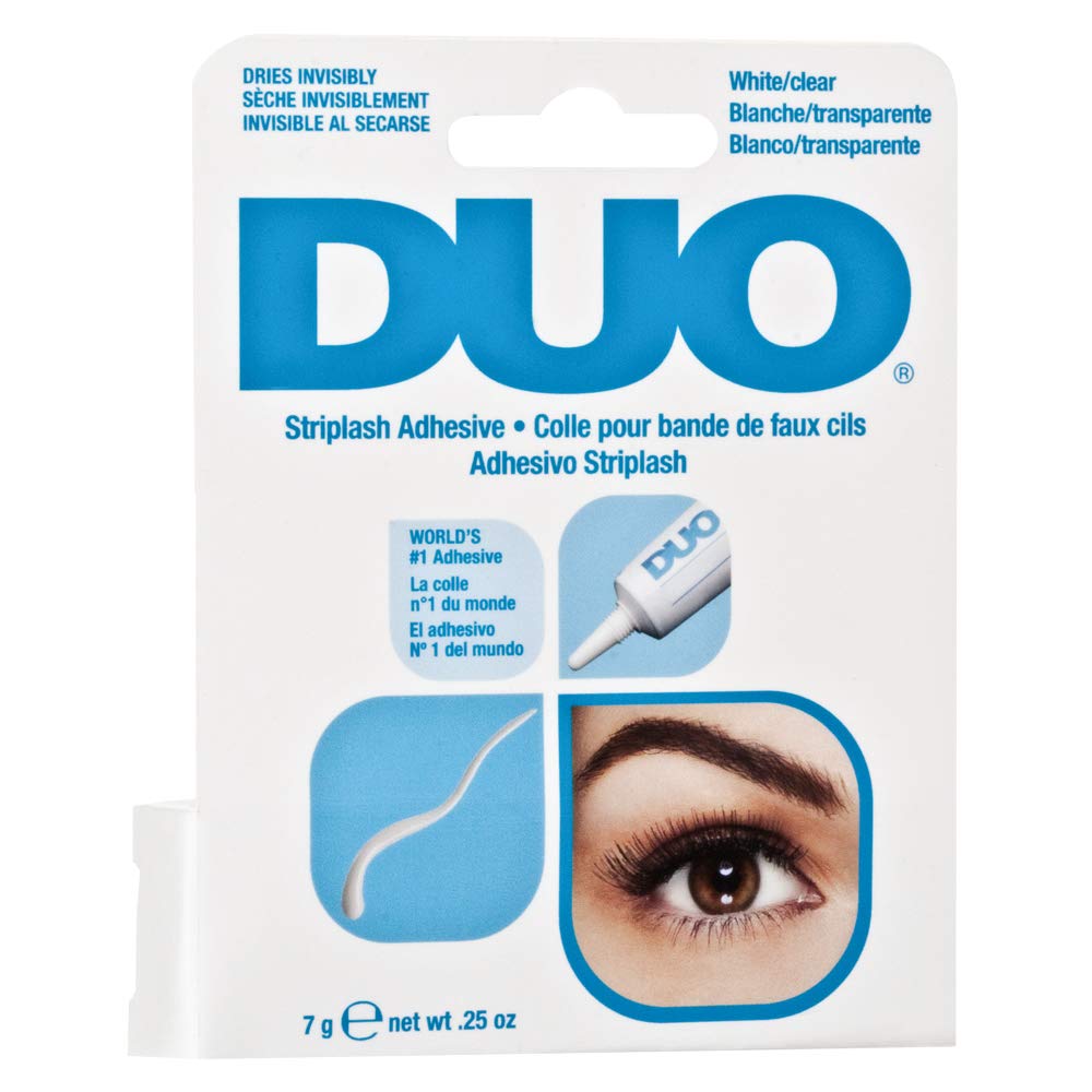 Duo Blue Striplash Adhesive White/Clear (4751644852271)
