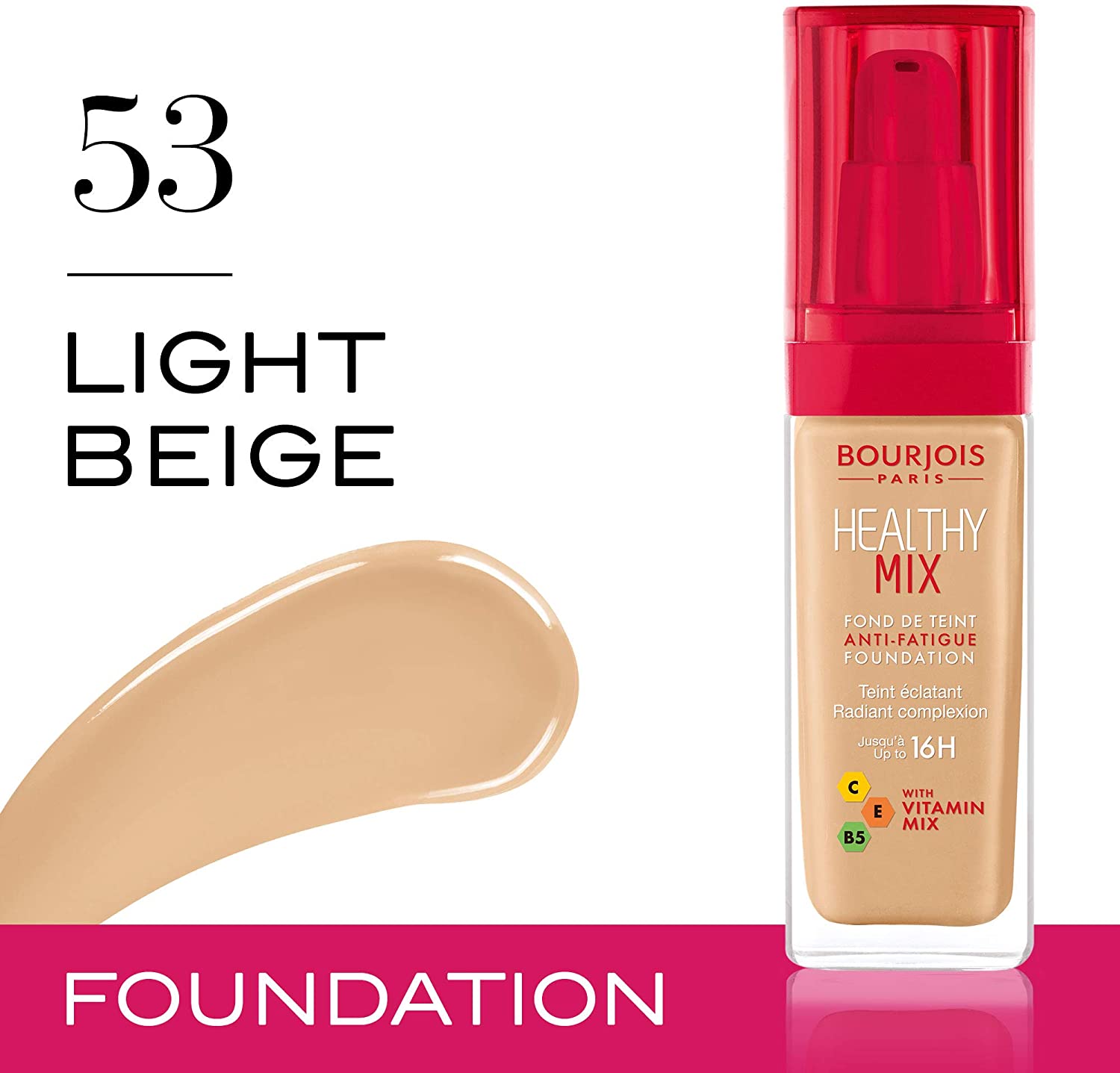 Bourjois Healthy Mix 16H Foundation with Vitamin Mix (7163931033647)