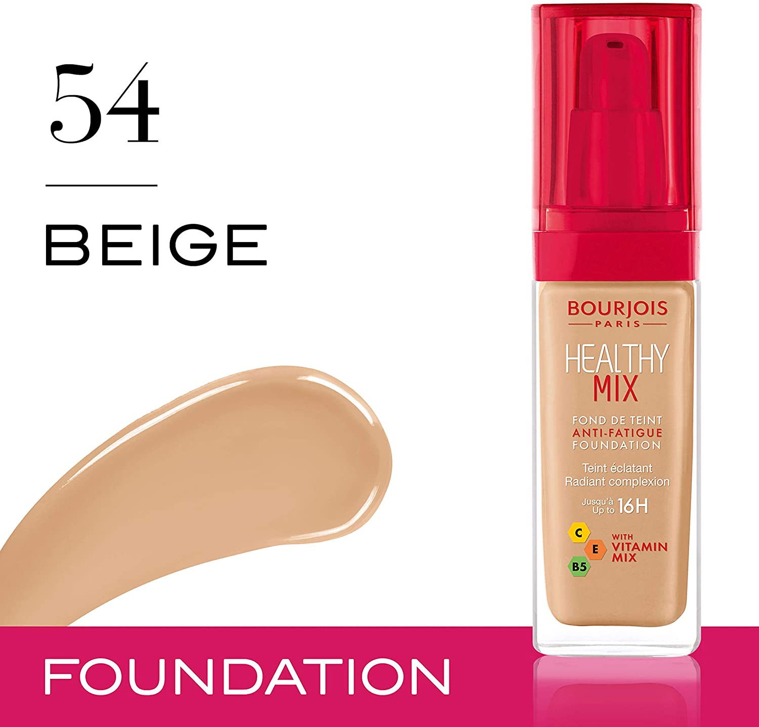 Bourjois Healthy Mix 16H Foundation with Vitamin Mix (7163931033647)