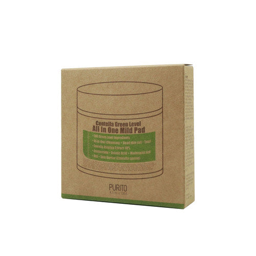 PURITO Centella Green Level All in One Mild Pad 4.5mL (7086945009711)
