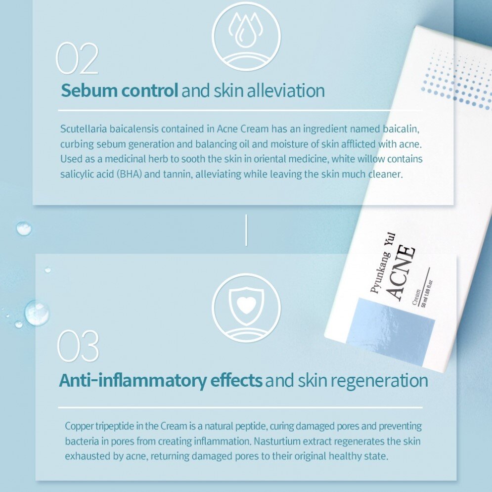Pyunkang Yul ACNE Cream 50mL (7167192498223)