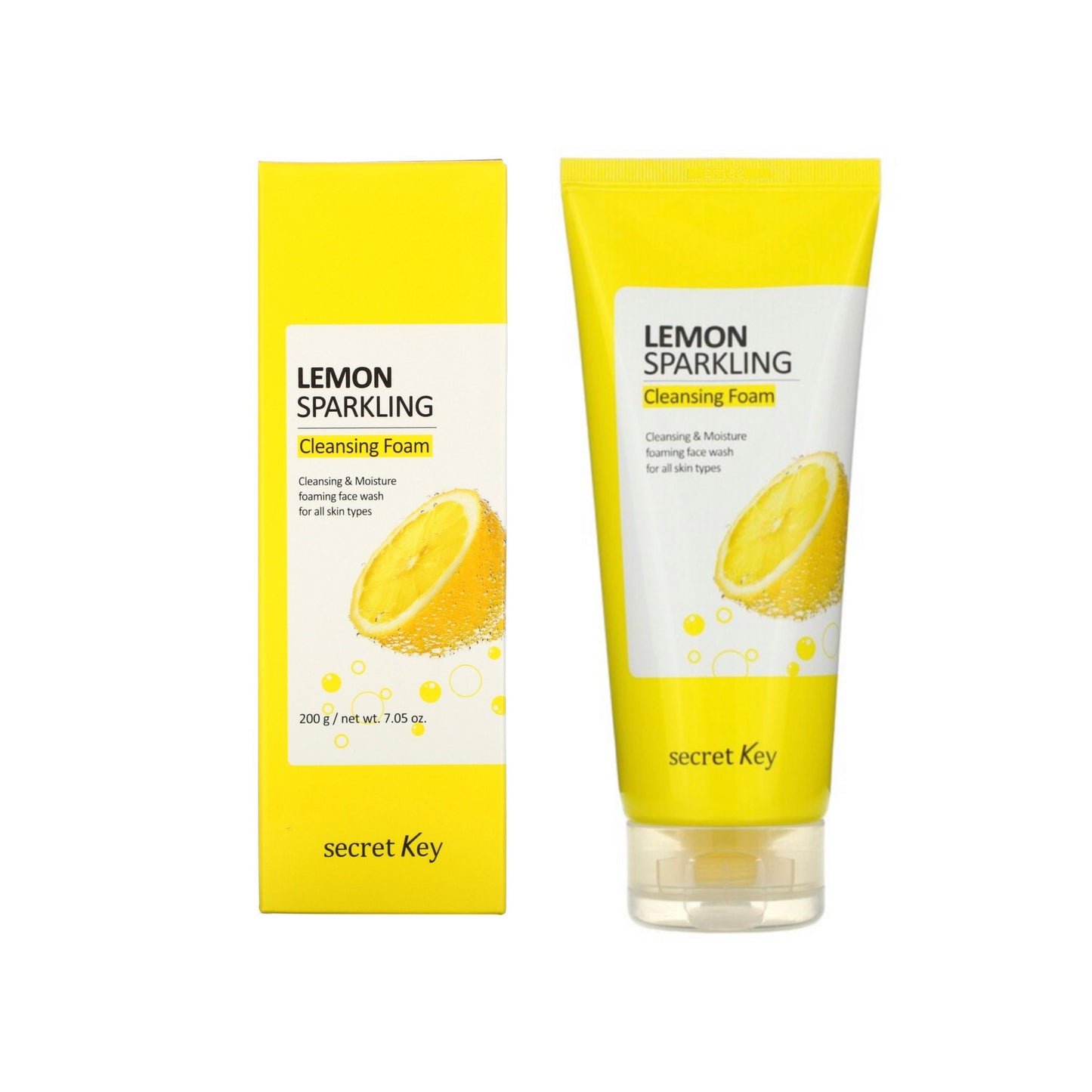 Secret Key Lemon Sparling Cleansing Foam (4762801078319)