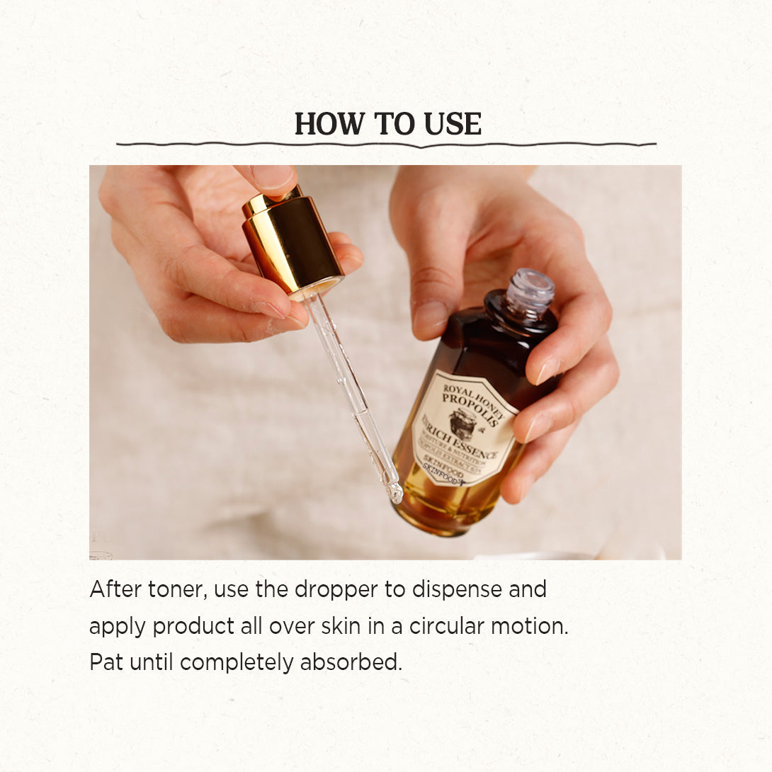 Skinfood Royal Honey Propolis Enrich Essence 50mL (7167071191087)