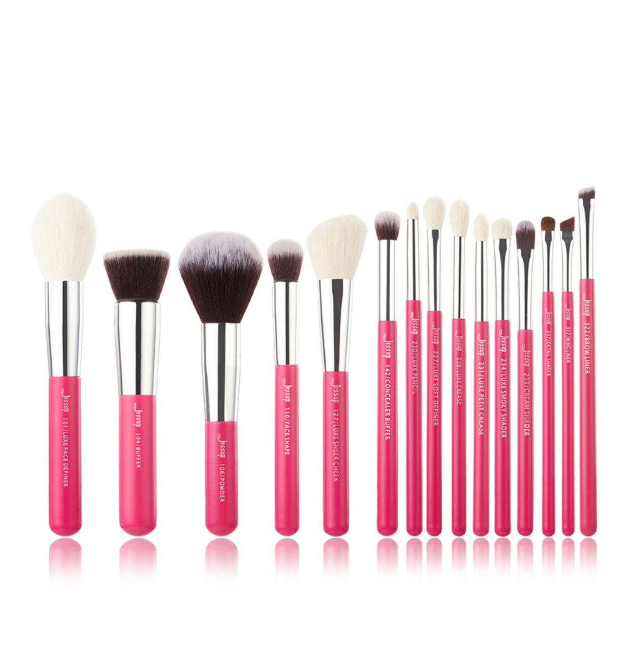 JESSUP BRUSHES SET- ESSENTIAL 15 PCS (4863244927023)