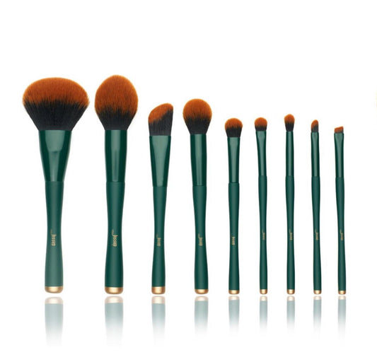 JESSUP T268 - 9pcs Trekking Green Basic Brush Set (6755594764335)