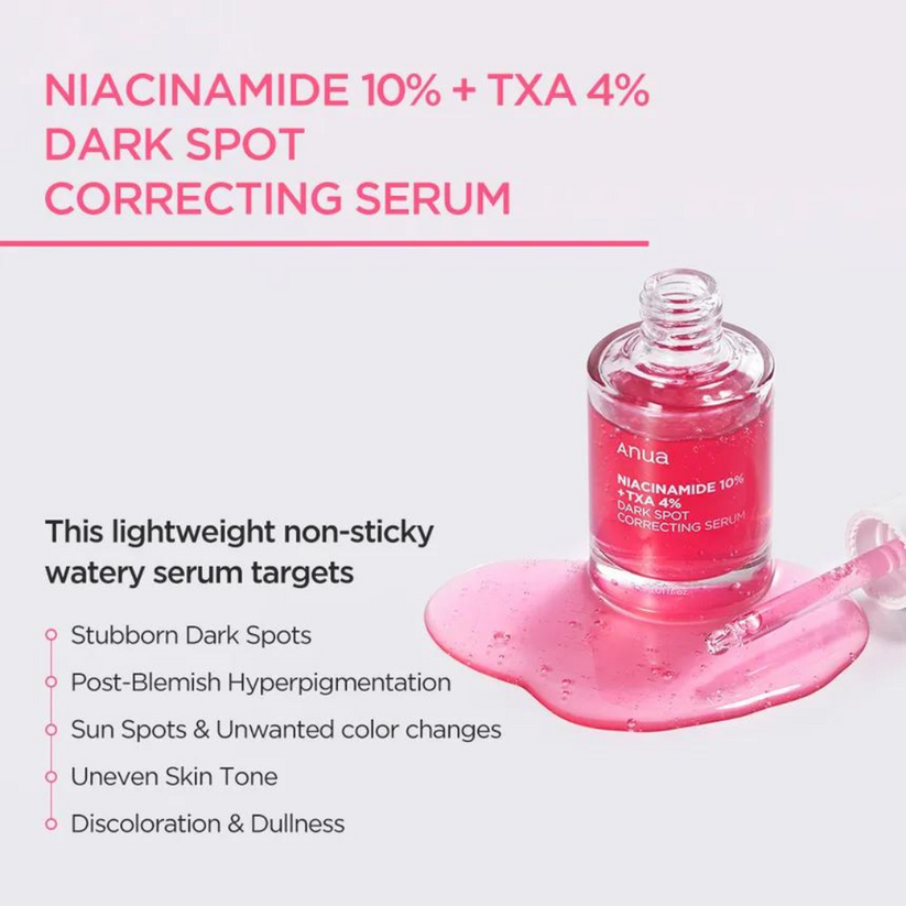 ANUA Niacinamide 10% + TXA 4% Dark Spot Correcting Serum (7680386367535)