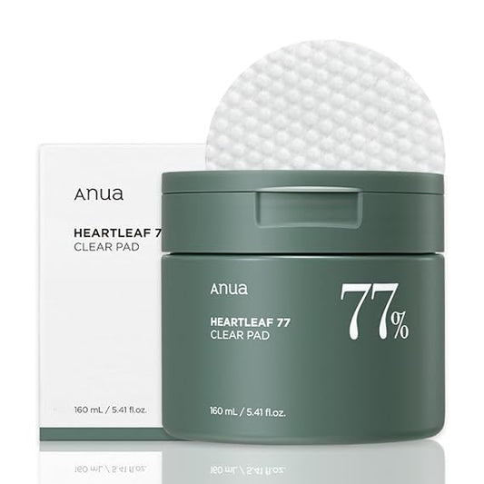 ANUA Heartleaf 77 Toner Pad 70 Sheets, PHA Dead Skin Care Low pH Daily Toner Pad exfoliating (7680370475055)