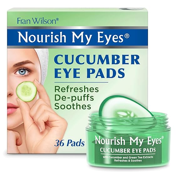 Nourish mu eyes cucumber Eye Pads (7655957168175)