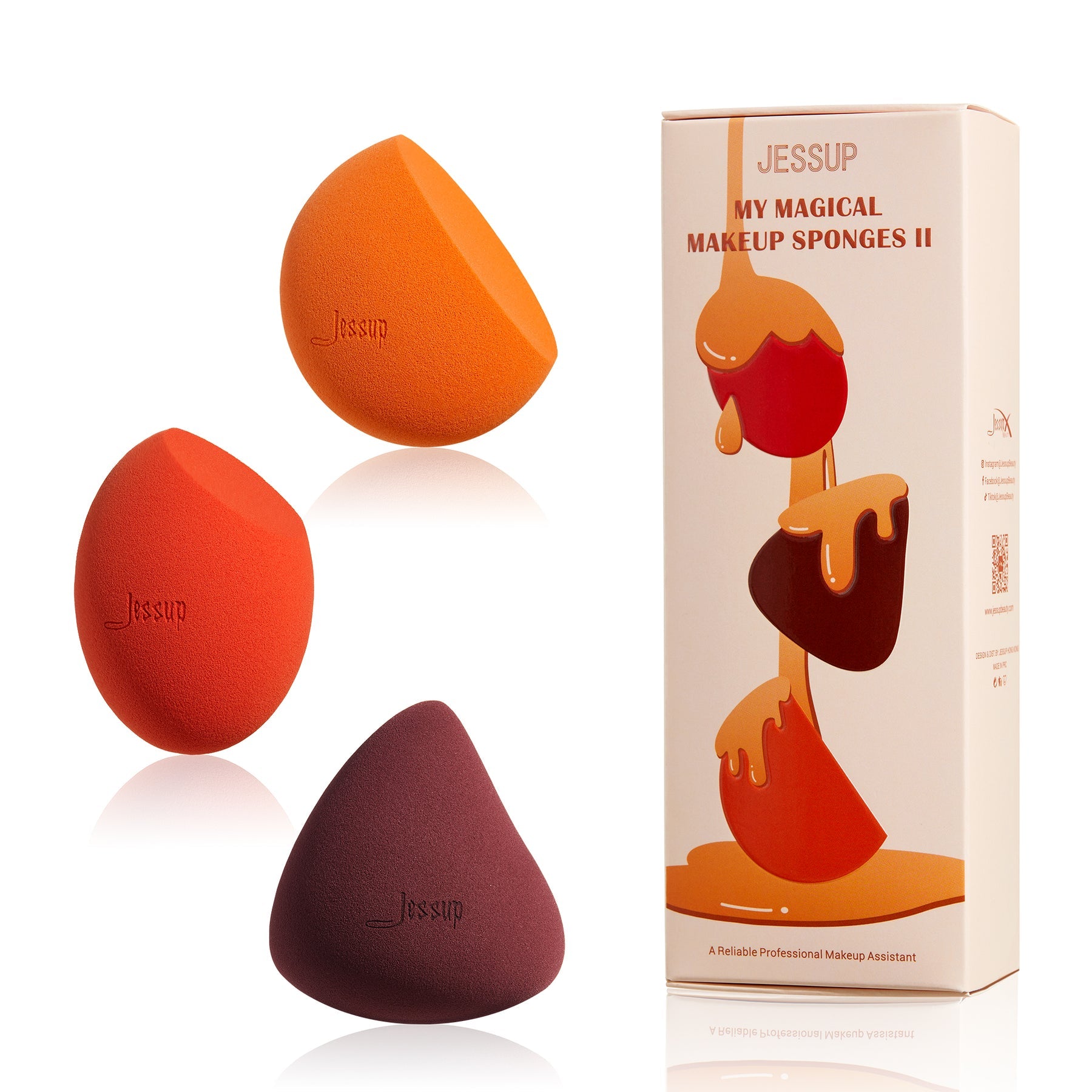 Makeup Sponge Set Face Soft Beauty Foundation Blender SP013 (7718393806895)