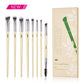 Eco-friendly Sustainable Eye and Brow Brush Set 8Pcs T328 (7718392823855)