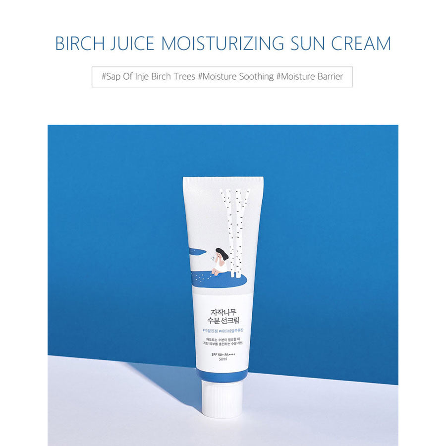 ROUND LAB - Birch Juice Moisturizing Sunscreen 50ml (7846107512879)