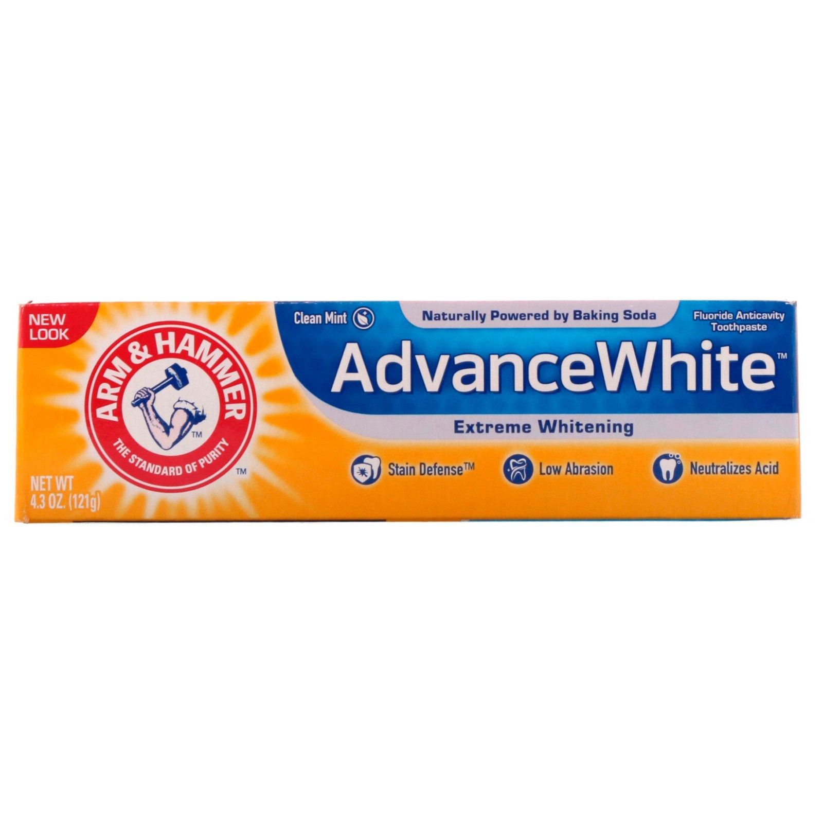 Arm & hammer Advance White  Extreme Whitening 121g (4748872384559)
