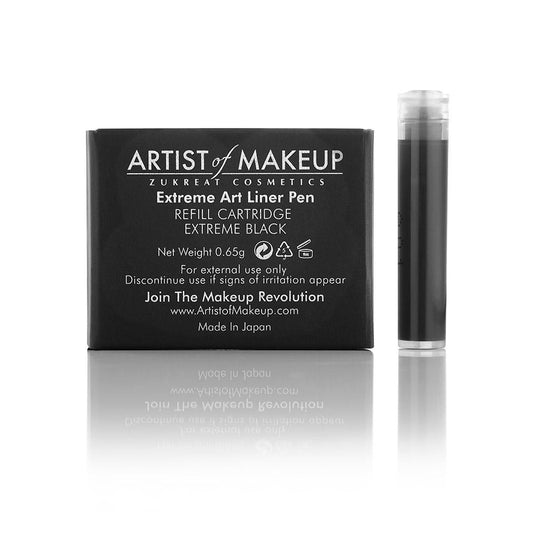 Artist of Makeup Liner Pen Refill Cartridge Black (4748882968623)