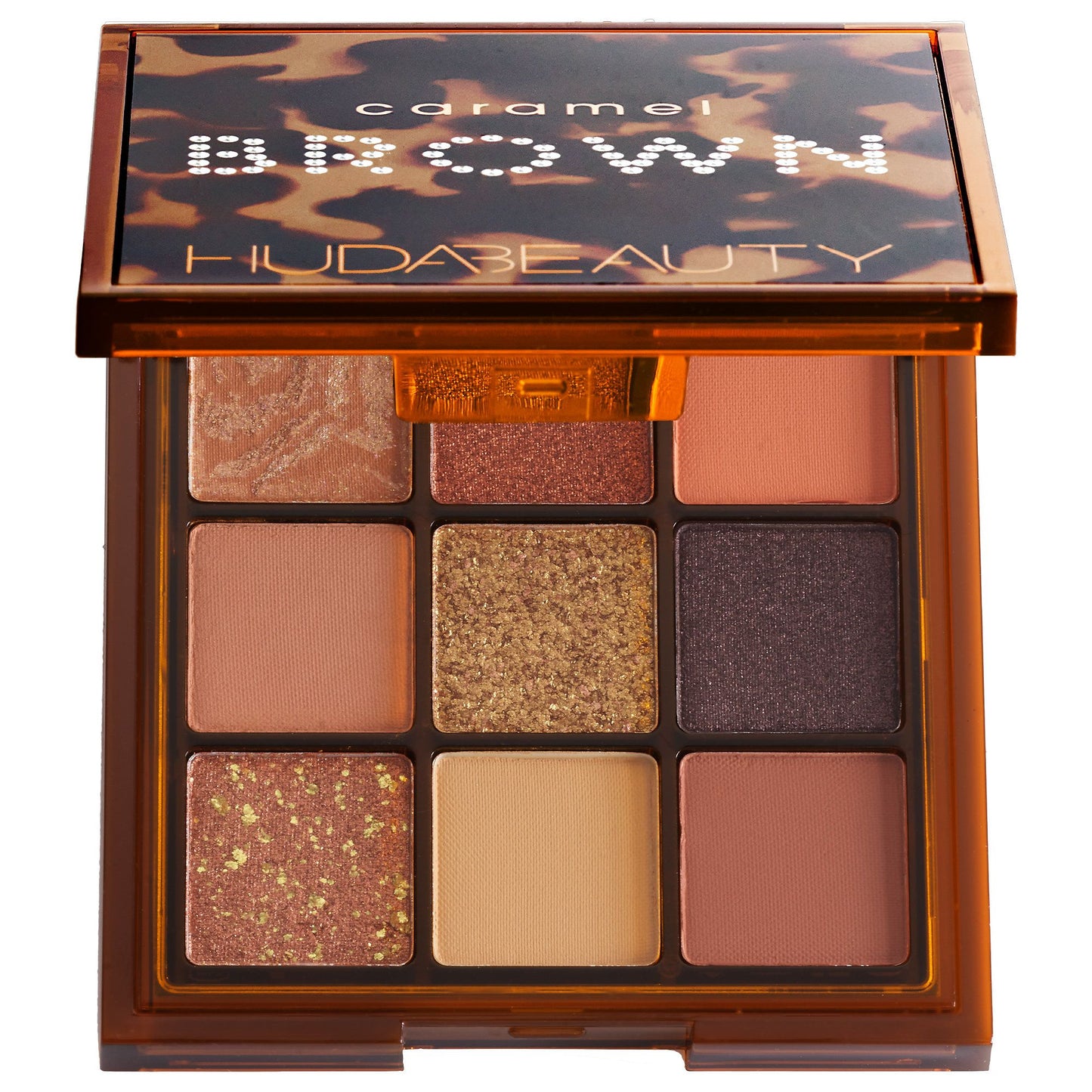 Huda Beauty Brown Caramel Eyeshadow Palette (6767151284271)