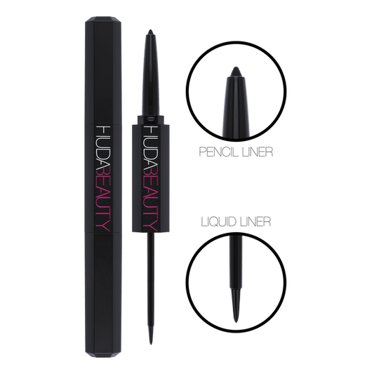 Huda Beauty Duo Eyeliner Pencil & Liquid (4753429102639)