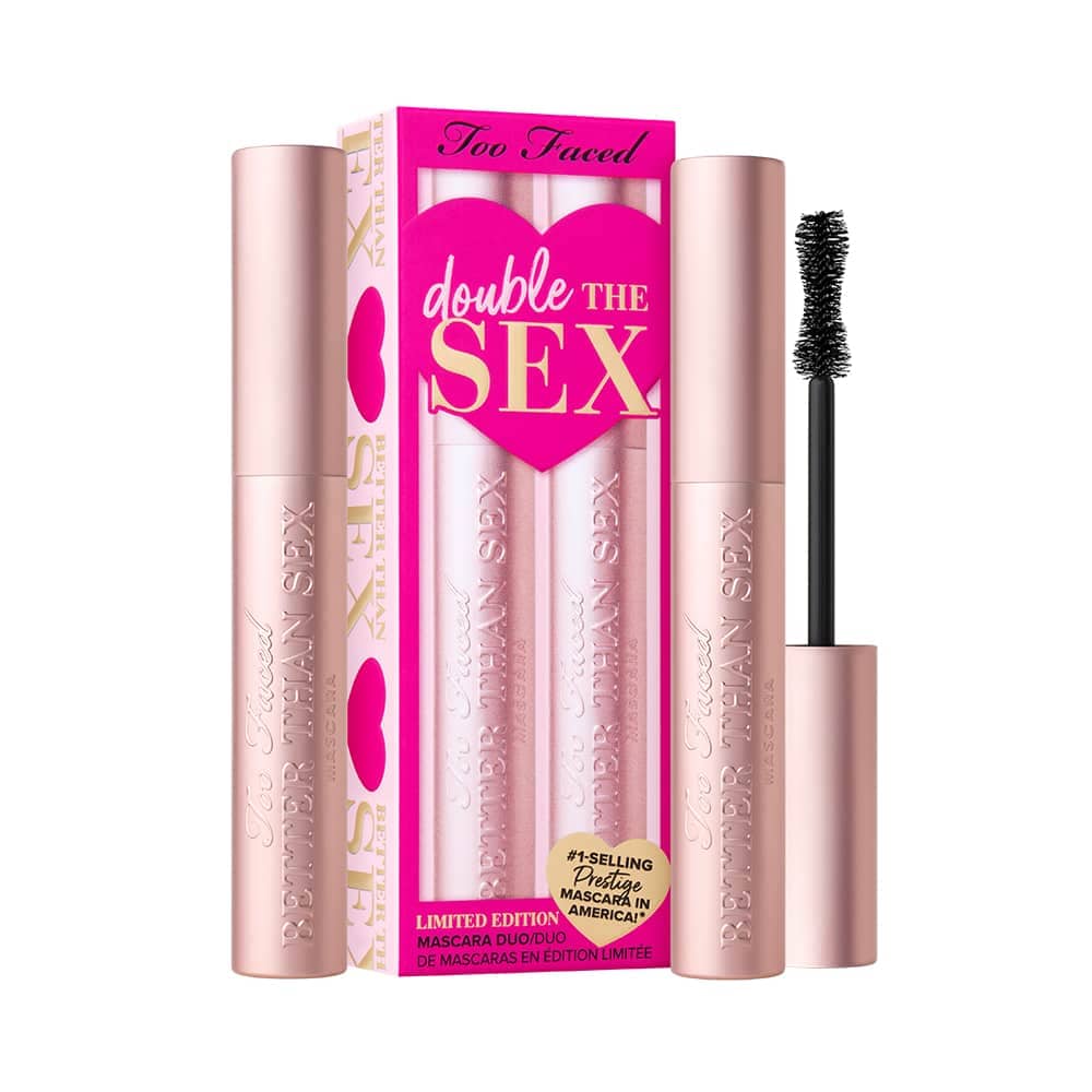 Too Faced Double The Sex: Better Than Sex Mascara Duo (7237497585711)