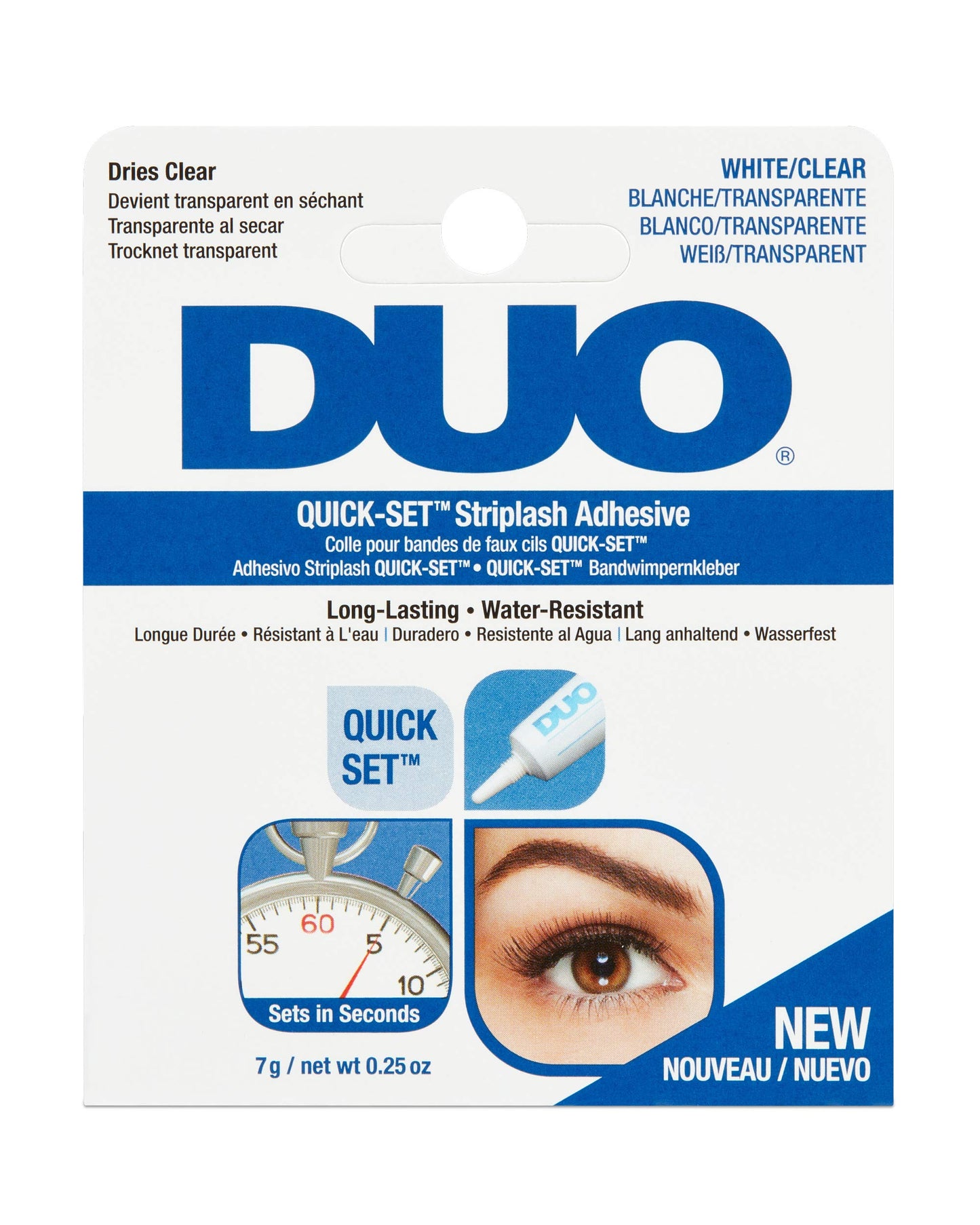 Duo Blue Quickset White/Clear (4751644721199)