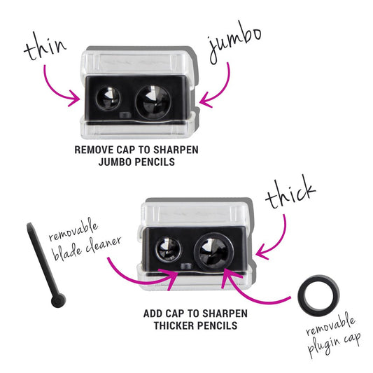 L.A. Girl Dual Pencil Sharpener (4759050944559)