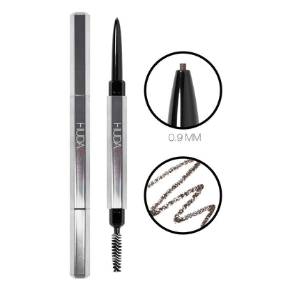 Huda Beauty Bomb Brow Microshade Brow Pencil (6754267856943)