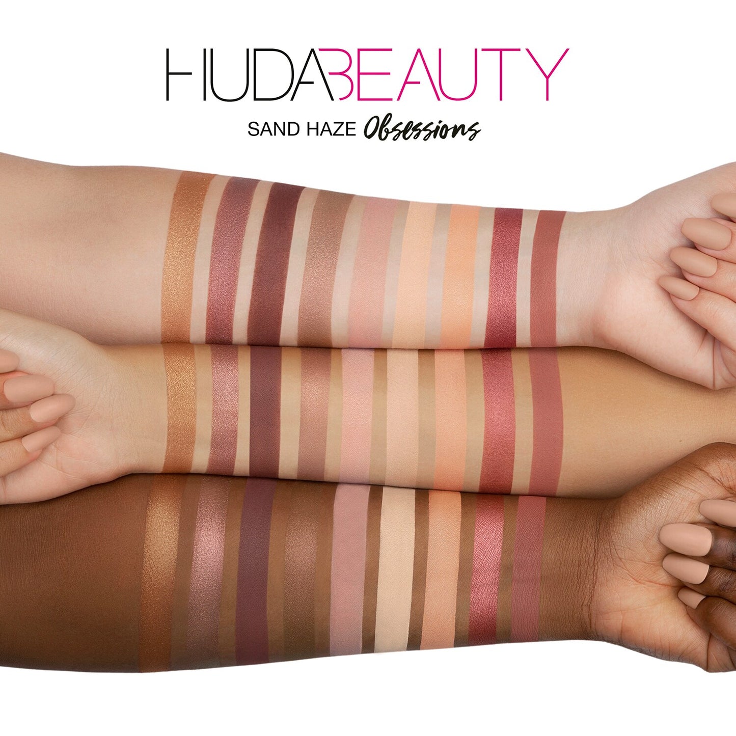 Huda Beauty Haze Eyeshadow Palette - Sand (6588918300719)