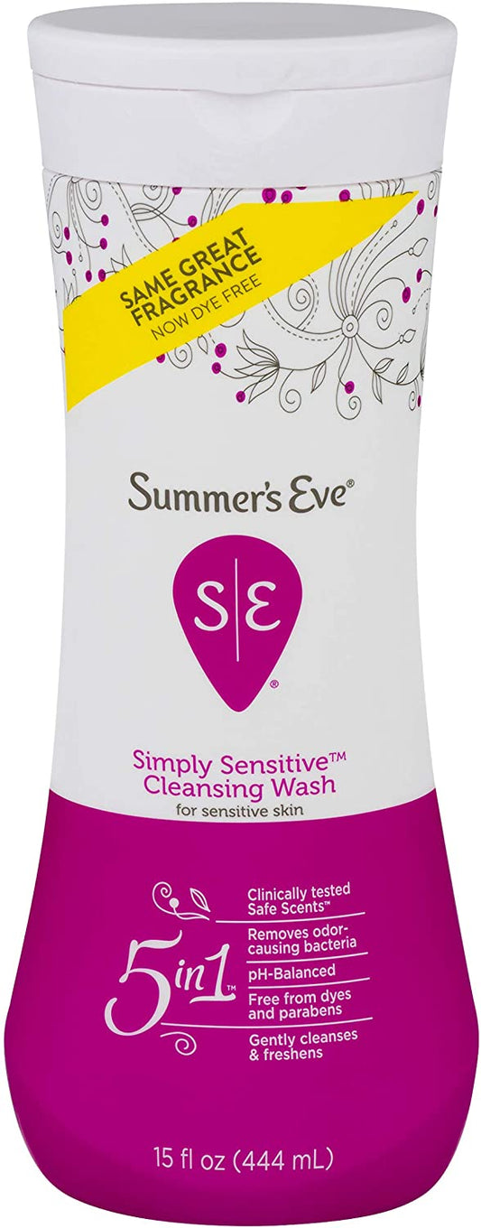 Summer's Eve Simply Sensitive Cleansing Wash (4762843381807)