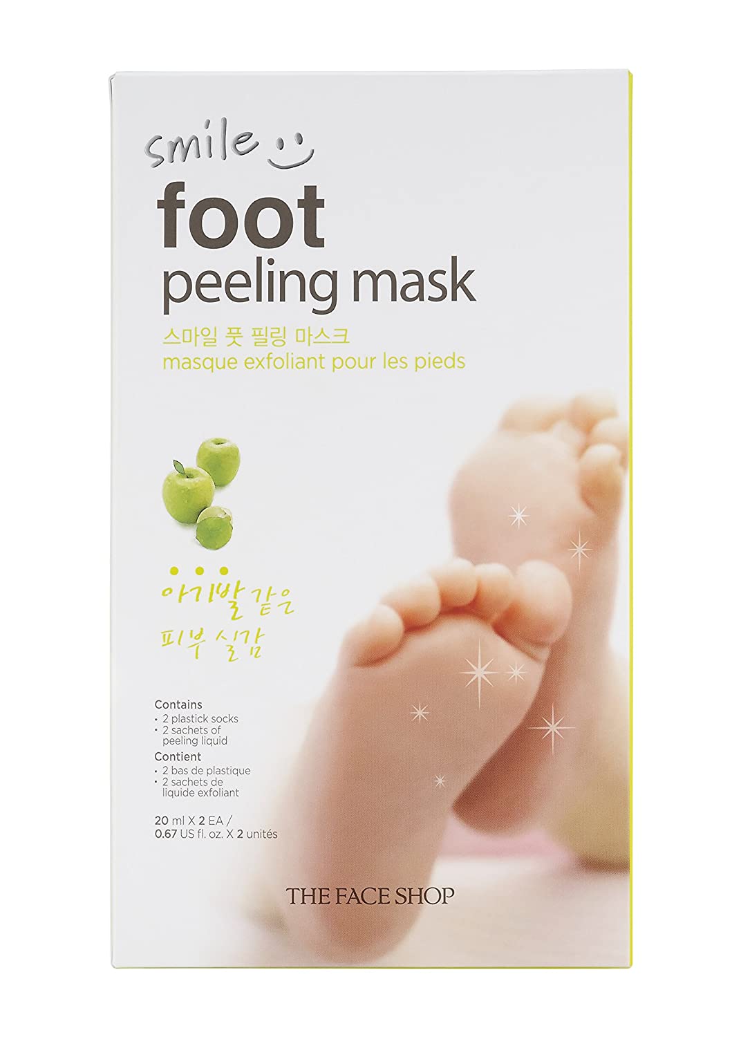 The Face Shop Foot Peeling Mask (4764221997103)