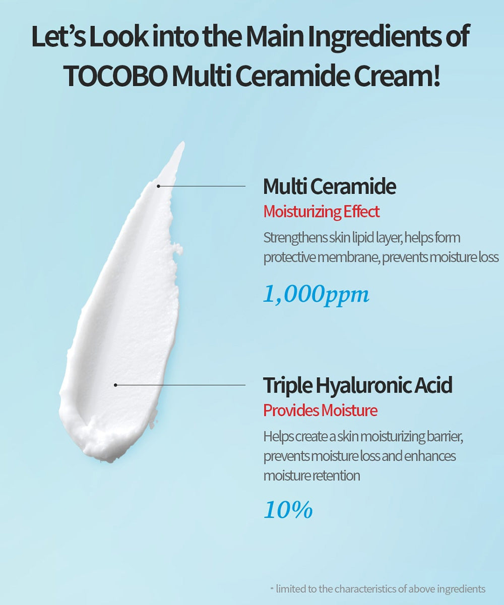 TOCOBO Multi Ceramide Cream 50mL (7167208587311)